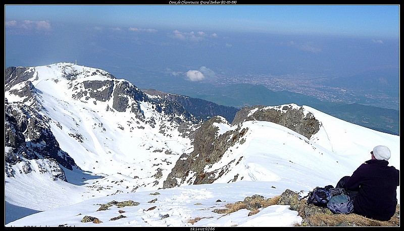 #6 Depuis le sommet : Vue sur la Croix de Chamrousse. Depuis le sommet : Vue sur la Croix de Chamrousse.