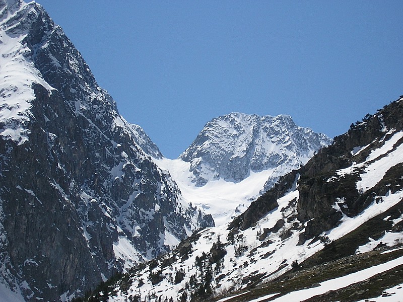 #6 Chardon : Le col depuis le Carrelet Chardon : Le col depuis le Carrelet