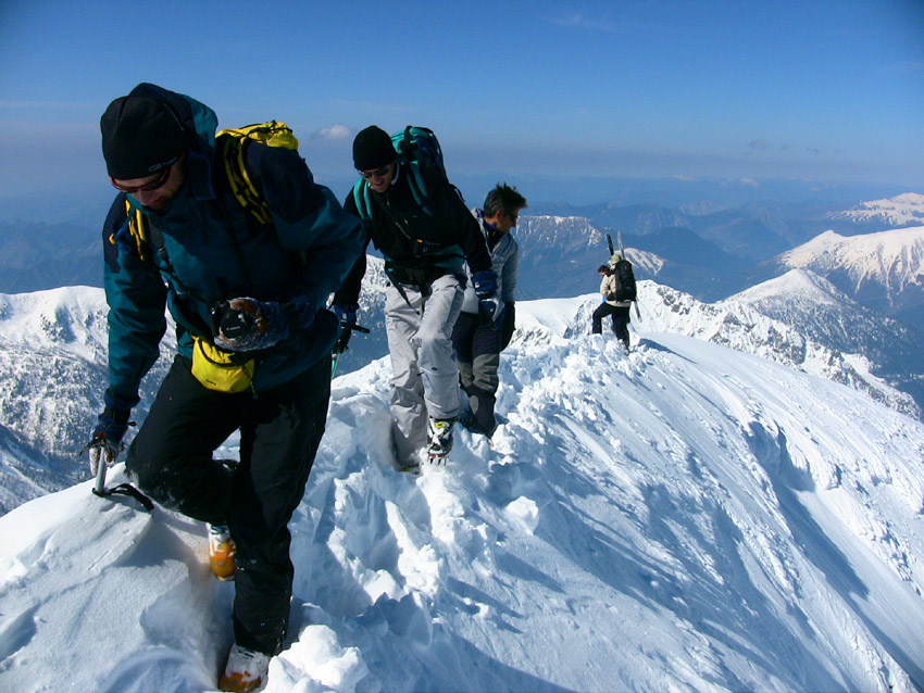 Sommet du Gélas : des airs de Mt Blanc
