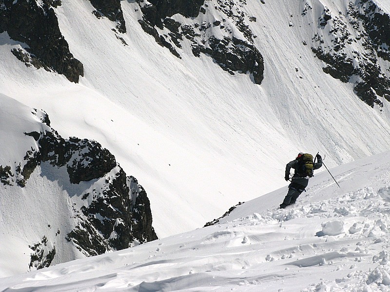 #2 christophe en action. : Premier virage depuis le sommet christophe en action. : Premier virage depuis le sommet