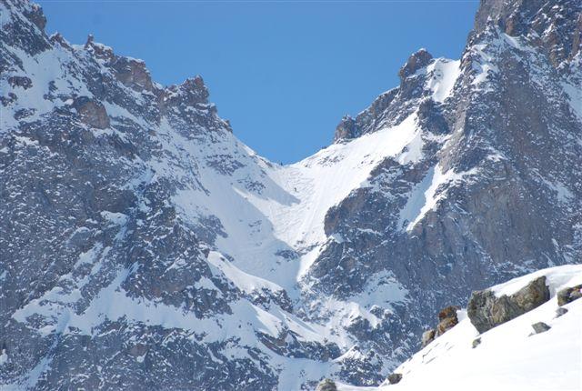 #2 Les premiers virages pris au téléobjectif depuis le glacier noir Les premiers virages pris au téléobjectif depuis le glacier noir