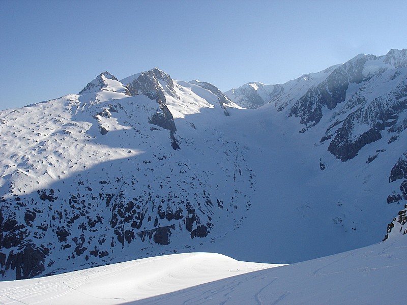 #13 Tour du Mont Tondu : Glacier de Tré-la-Tête et Aiguille de la Bérangère Tour du Mont Tondu : Glacier de Tré-la-Tête et Aiguille de la Bérangère