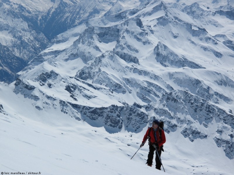 #3 Breithorn : Dom avant d Breithorn : Dom avant d'arriver au sommet.