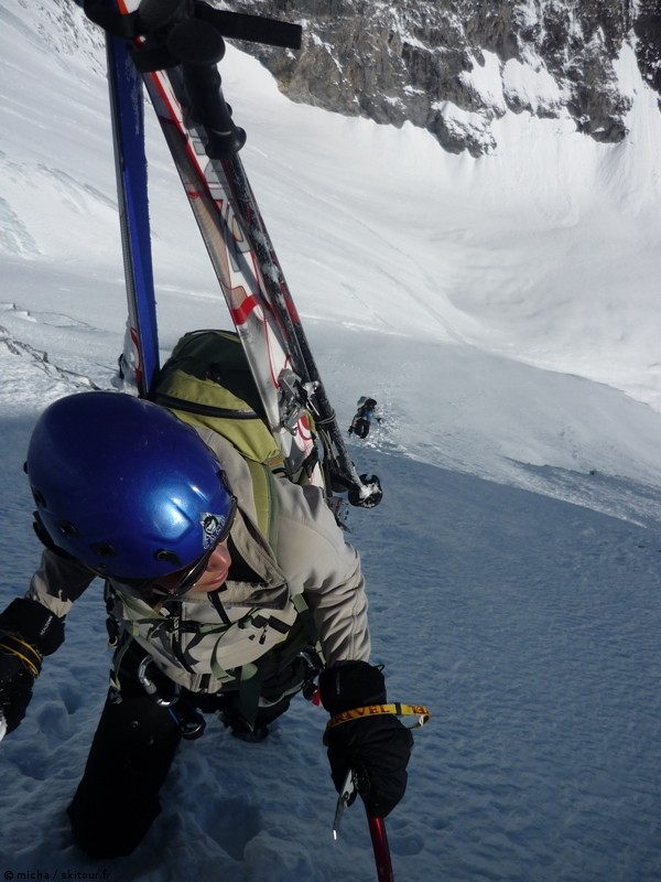 #10 Grande Casse : Marion et racketsnow encore au soleil. Grande Casse : Marion et racketsnow encore au soleil.