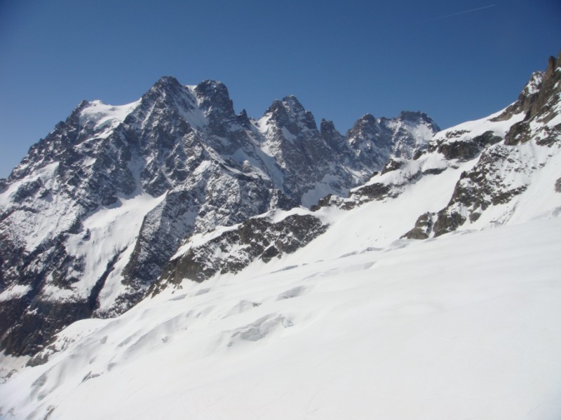 #11 Retour : Au dessus du refuge du Glacier Blanc Retour : Au dessus du refuge du Glacier Blanc