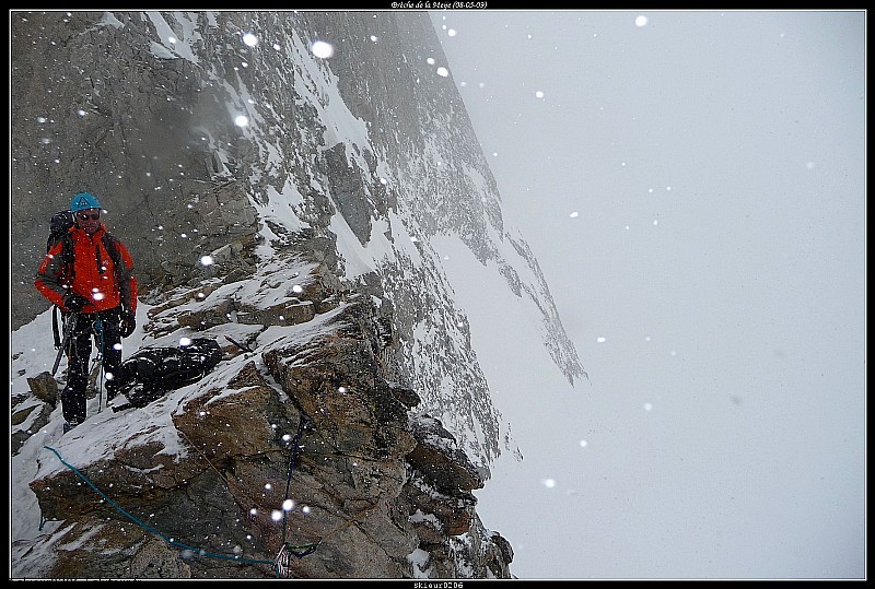 #7 Brèche de la Meije : A la Brèche dans le brouillard presque total! Brèche de la Meije : A la Brèche dans le brouillard presque total!