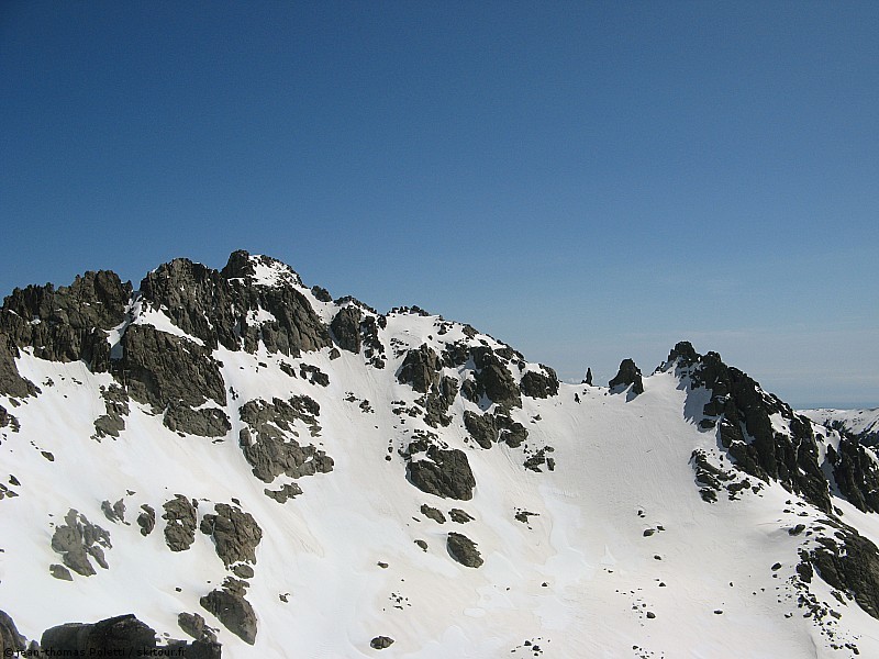 Monte Ritondu : Ritondu et bocca u frate