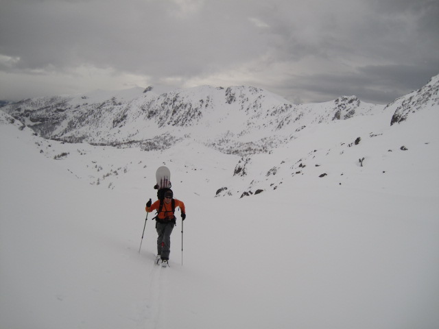 #4 Mont des Merveilles : Un ciel d Mont des Merveilles : Un ciel d'éclaircies ... le vallon du départ