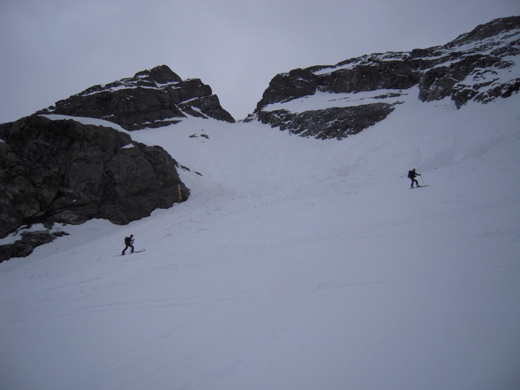#1 arrivée sous la brèche : temps couvert arrivée sous la brèche : temps couvert