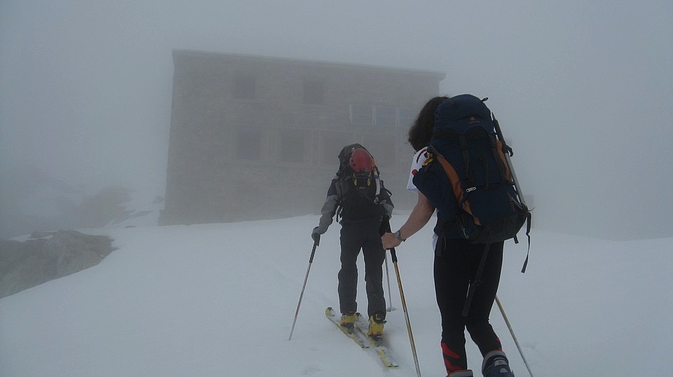#7 Le refuge du Pelvoux : Ambiance brouillard ! Le refuge du Pelvoux : Ambiance brouillard !
