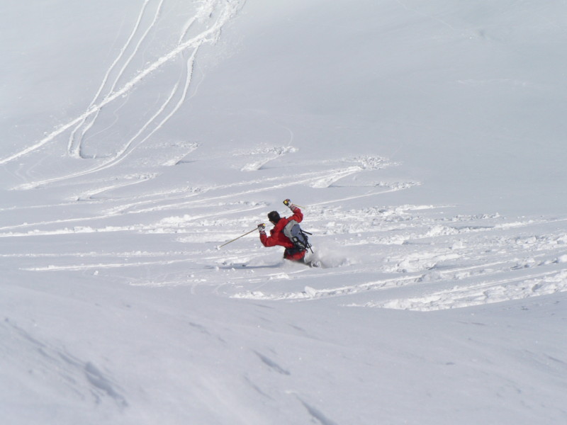 #4 telemark : Matthieu nous étonne toujours avec sa technique telemark : Matthieu nous étonne toujours avec sa technique