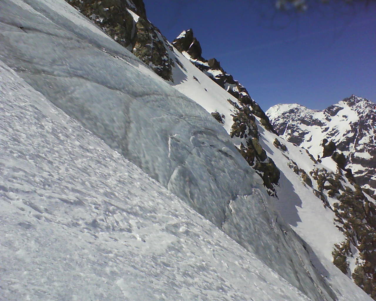 #7 contournemet sérac du bas : jolie tranche contournemet sérac du bas : jolie tranche