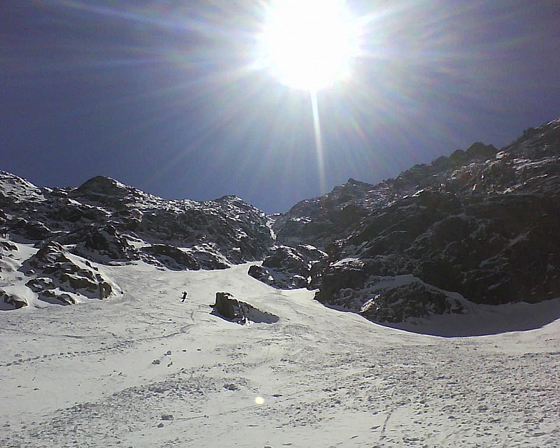 #6 bas du couloir : jolie pente sous le couloir bas du couloir : jolie pente sous le couloir