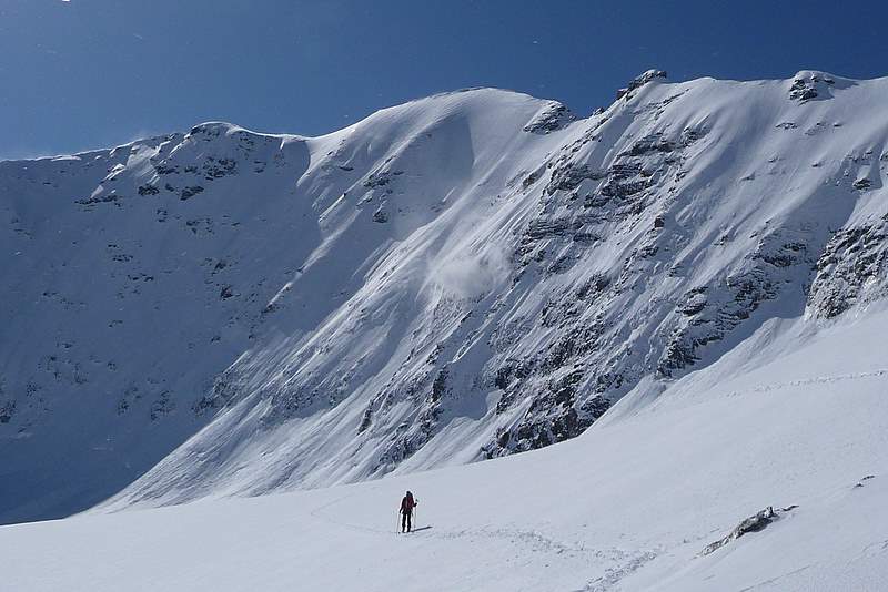 #2 Grde Ciamarella : La face N de la Ciamarella depuis le col Tonini Grde Ciamarella : La face N de la Ciamarella depuis le col Tonini