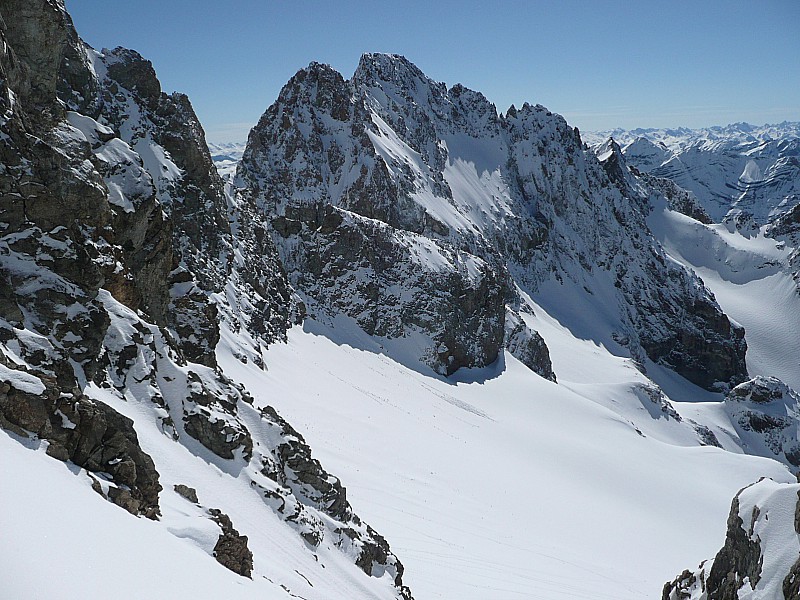 Vue du sommet. : La lumière est superbe.