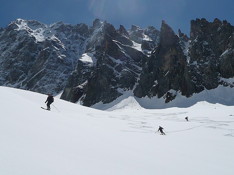 C'est beau ce secteur! : Descente, encore.