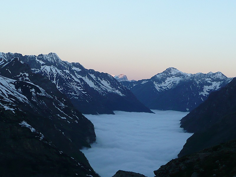 Au petit matin : Banc de brume.