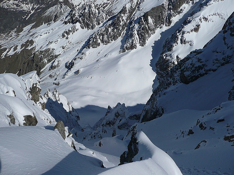 #5 Le couloir. : vue du haut. Le couloir. : vue du haut.