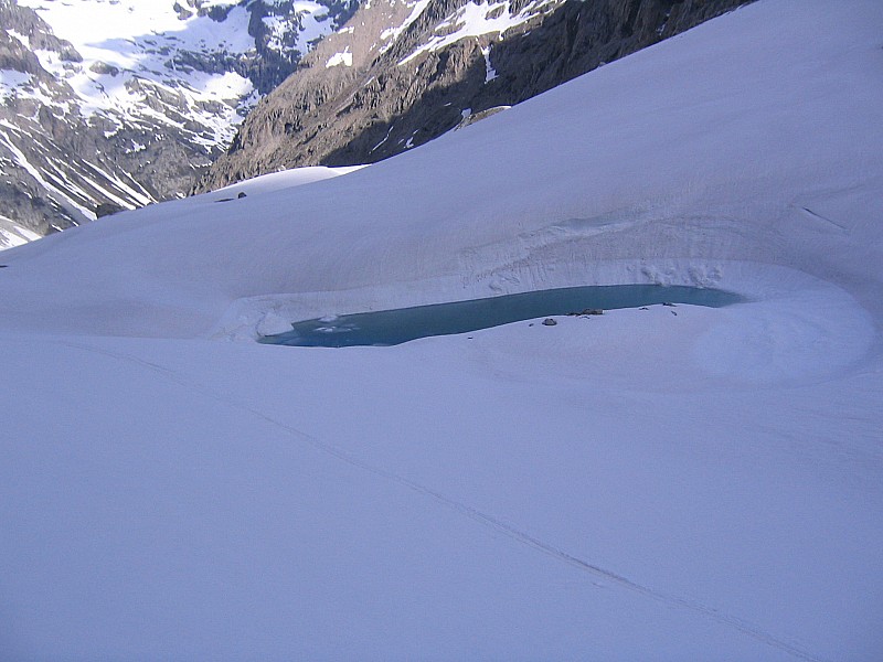 Petit lac glaciaire