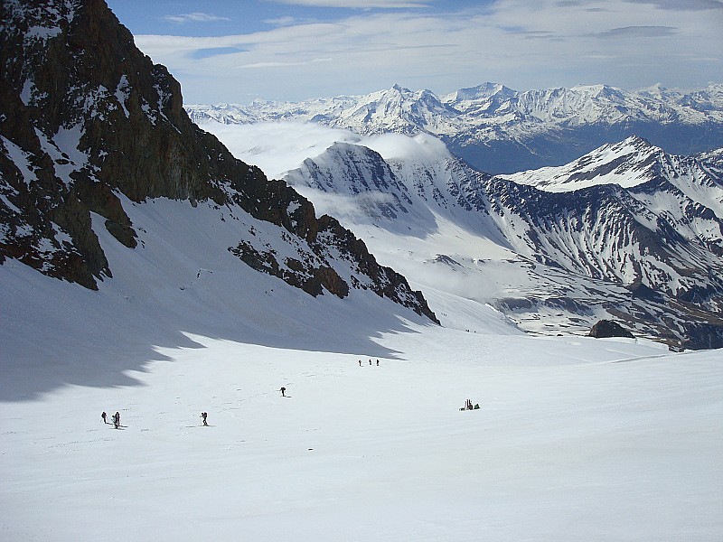 Glacier des glaciers : Partie supérieure du glacier