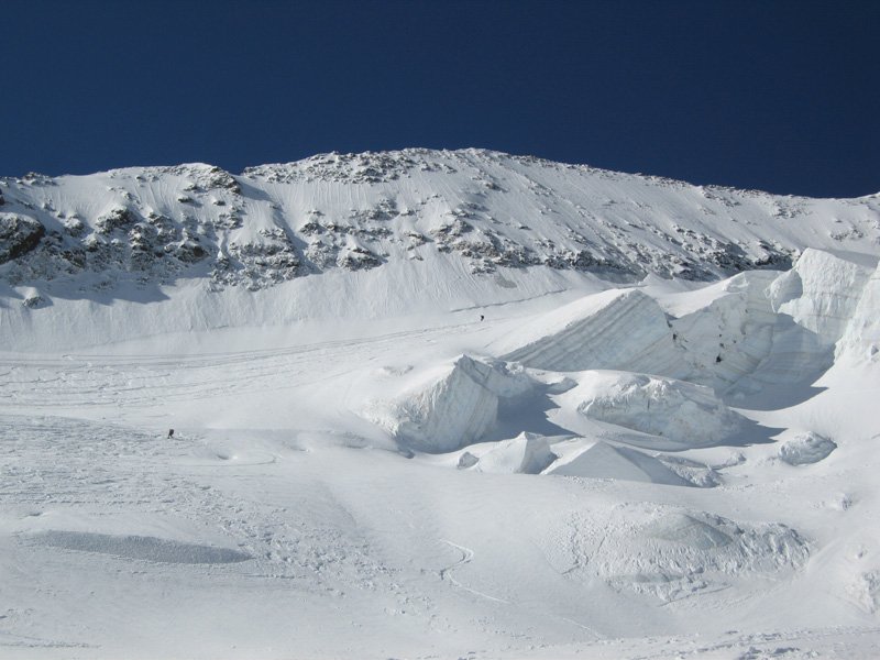 Barre des Ecrins : Encore un petit effort, en fait un gros car je vais devoir retracer...