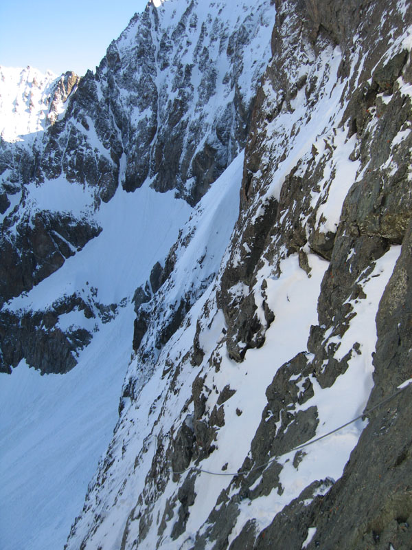 Sortie du Col des Ecrins : On sort de l'austérité