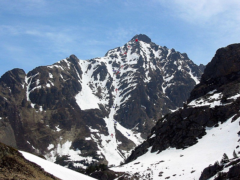 #1 pic de ruhle : itinéraire du jour pic de ruhle : itinéraire du jour