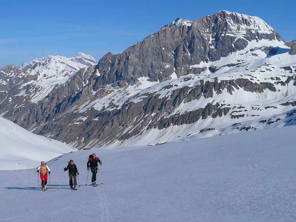 Devant la Pointe de Bazel : Paysage superbe et grand calme.