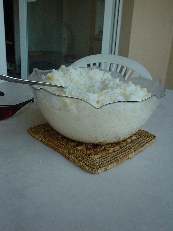 #1 Un saladier de riz avant le départ Un saladier de riz avant le départ