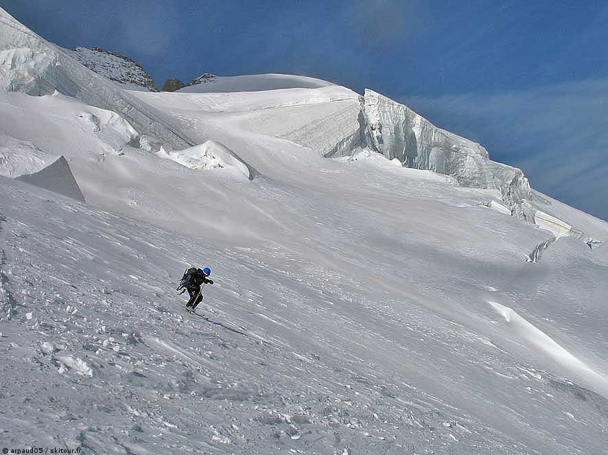 Dôme des Ecrins : encore des séracs