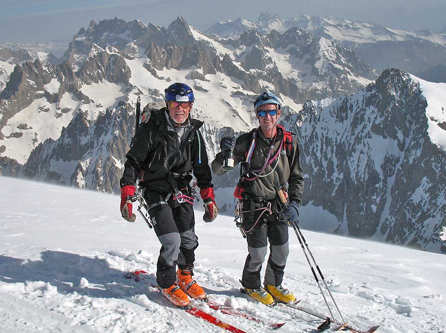 Dôme des Ecrins : Happy Birthday Pierre.