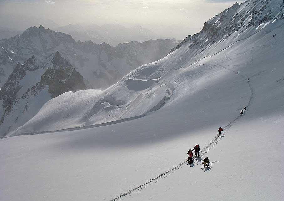 #13 Dôme des Ecrins : Traversée avant le Dôme Dôme des Ecrins : Traversée avant le Dôme