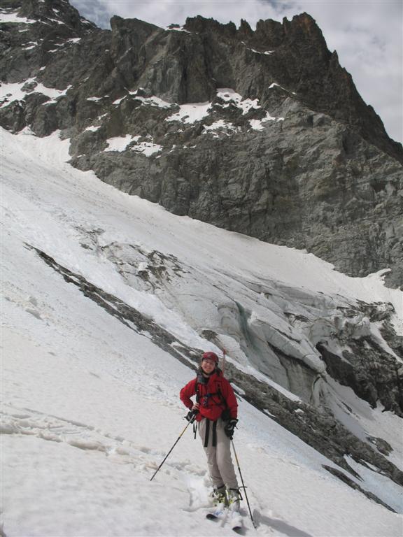 #5 au-dessus du sérac : à 2550 m au-dessus du sérac : à 2550 m