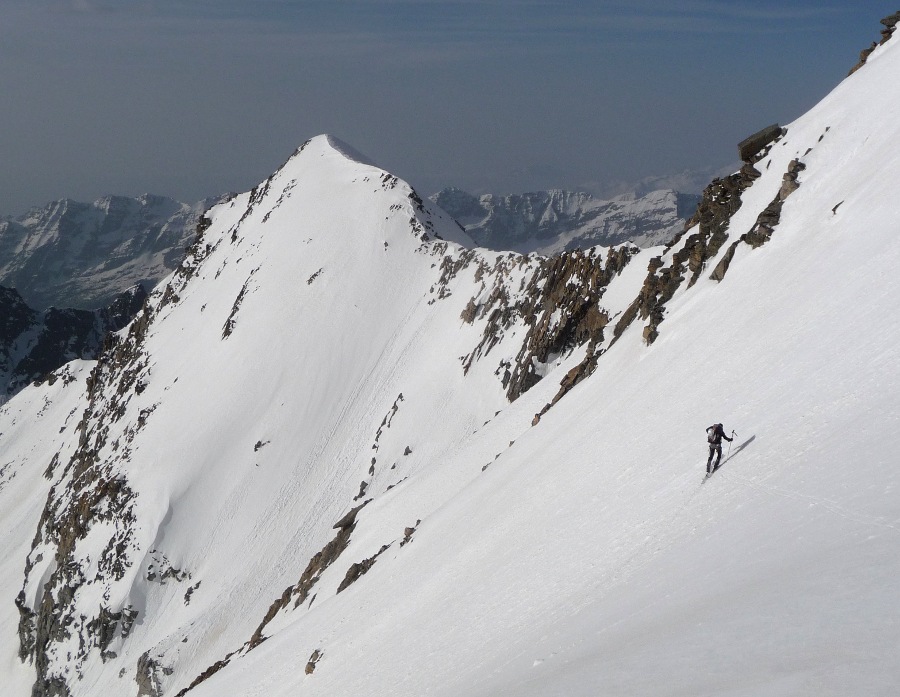 Colle di Valnontey : JB arrive au col