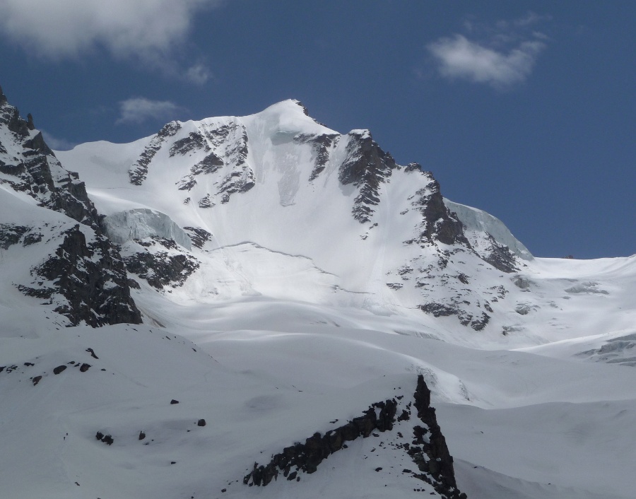 Grand Paradis : Arrivés à Chabod, on commence à cogiter pour le lendemain