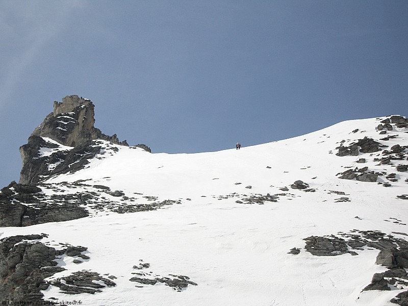 #3 Dents d Dents d'Ambin : Sous la Dents d'Ambin ... prêt pour la descente !