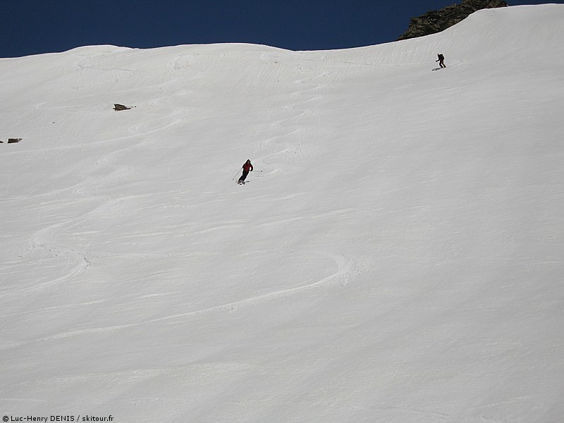 #11 Pointe Niblé : c Pointe Niblé : c'est parti pour la descente sur de la moquette ... miam !