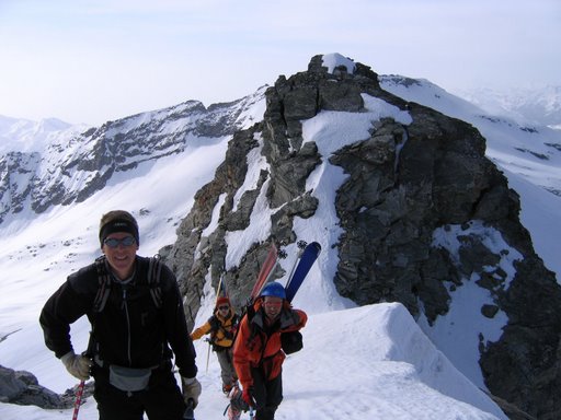 #3 Mont d Mont d'Ambin : sur l'arrête en montant