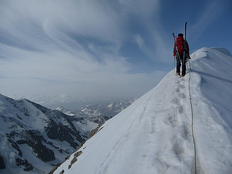 #2 Toujours sur l Toujours sur l'arête : Sans crampons, c'est moins bien...