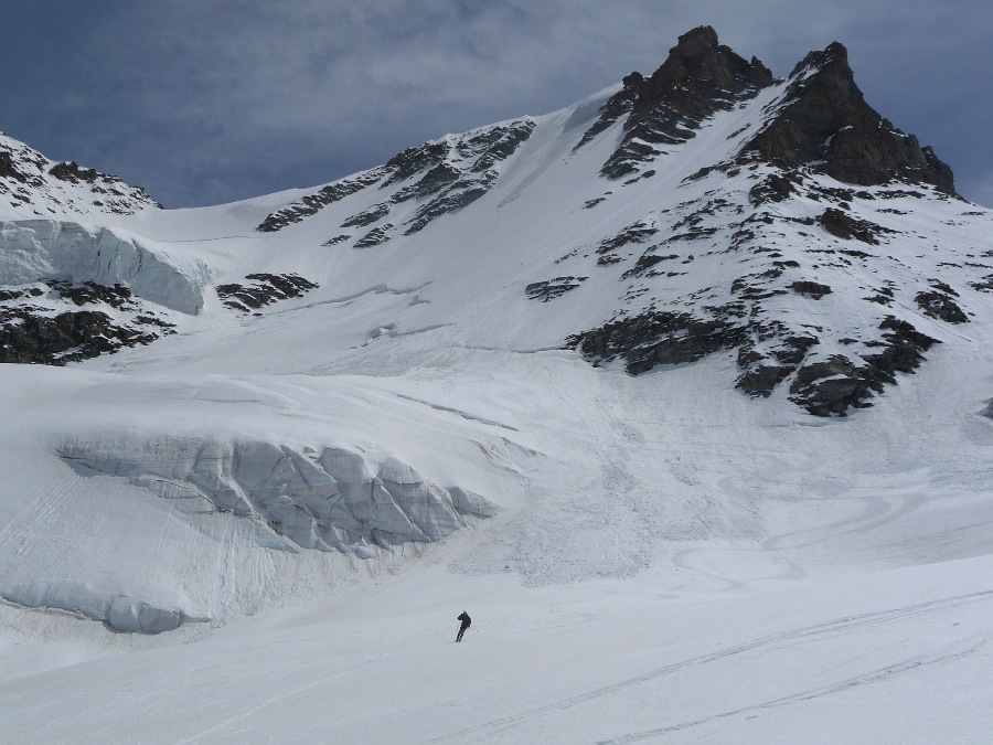 Couloir Aurora : Belle moquette en pente douce pour décompresser