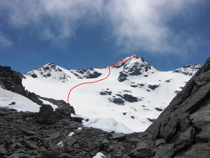 #4 Vue du Col du Bouchet : La Pointe du Bouchet vue depuis le col du Bouchet Vue du Col du Bouchet : La Pointe du Bouchet vue depuis le col du Bouchet