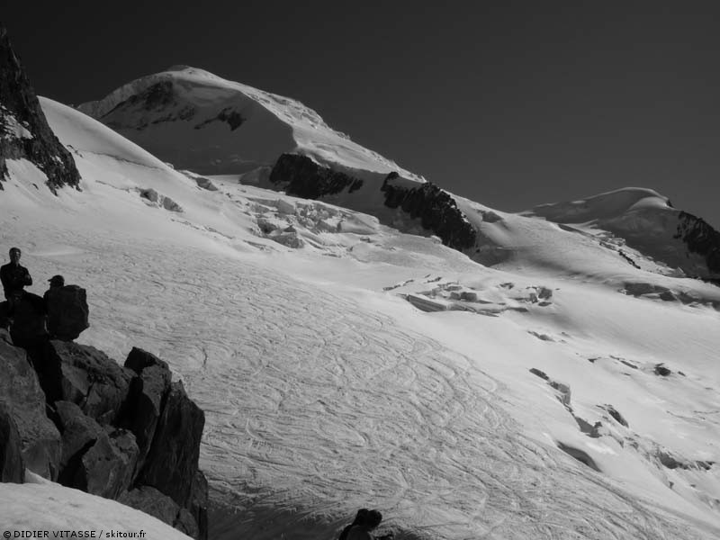 Vue d'ensemble : Au refuge des Grands Mulets