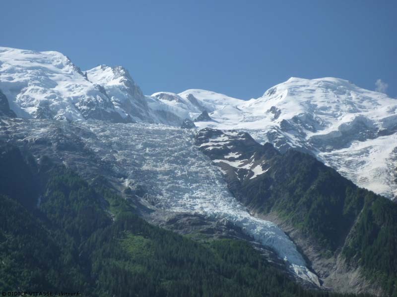 Vue d'ensemble : Massif du Mont Blanc.