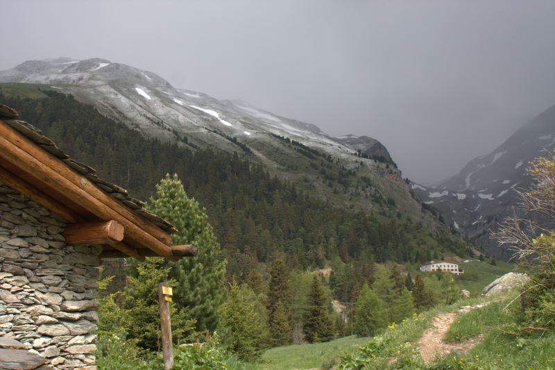 #4 L L'Estiva : Lundi matin, la neige fraîche n'est pas loin.