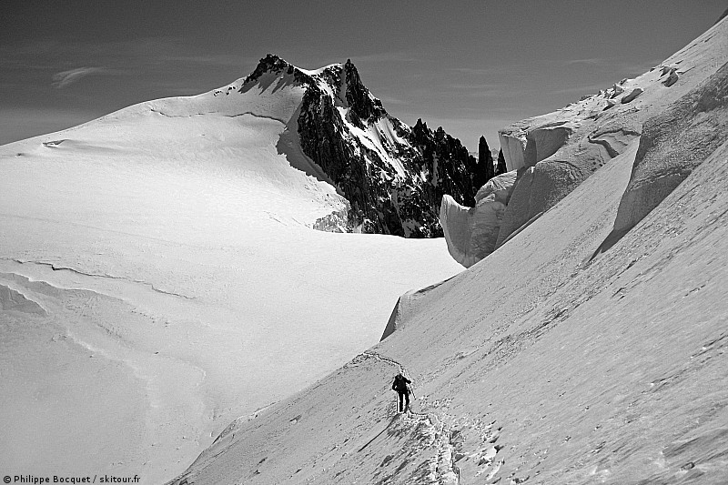 #4 Mont Maudit : Fred dans la face du Maudit Mont Maudit : Fred dans la face du Maudit