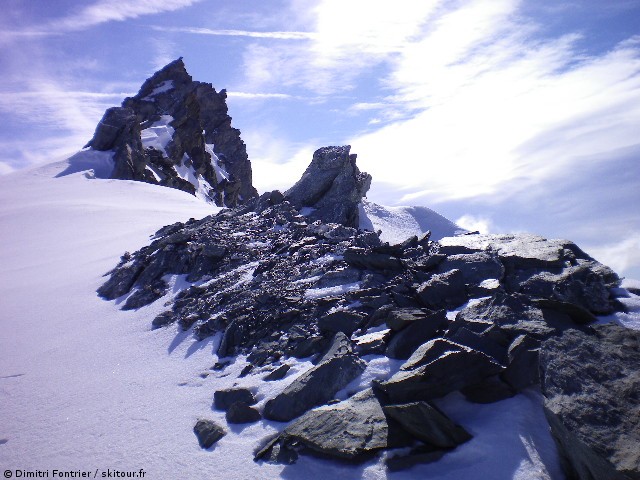 #4 Aiguille de Polset : vent soutenu ce jour Aiguille de Polset : vent soutenu ce jour