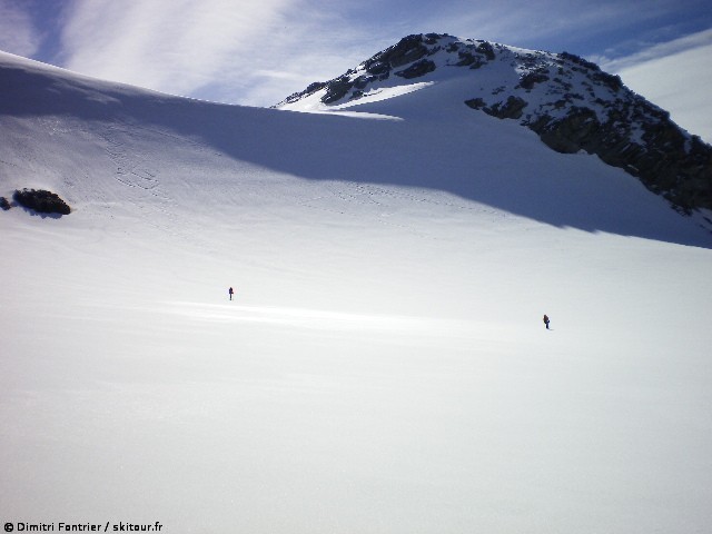 #6 Col de Gébroulaz : descente en neige encore dure, ce sera mieux juste après... Col de Gébroulaz : descente en neige encore dure, ce sera mieux juste après...