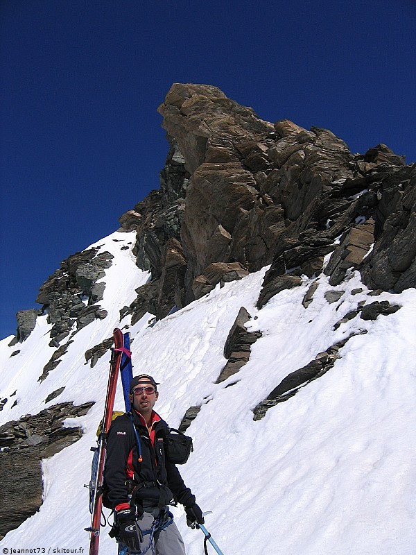 #13 Thomas mi-italien : Sur l Thomas mi-italien : Sur l'arête donnant accès au sommet