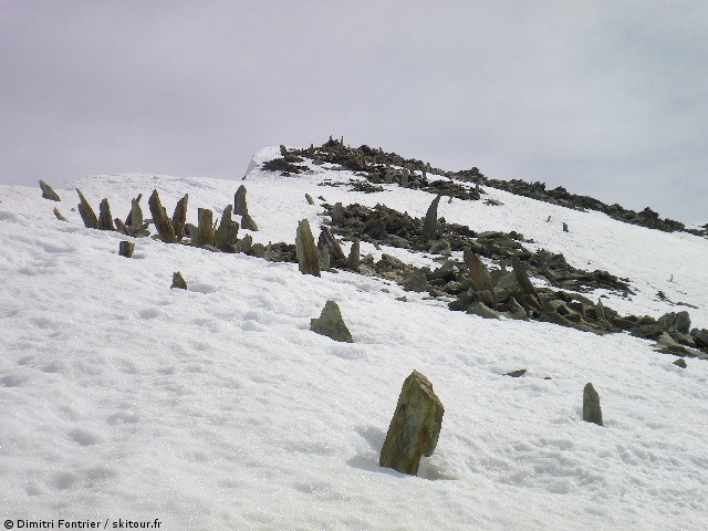 #3 crête finale : rochers-balisage... crête finale : rochers-balisage...