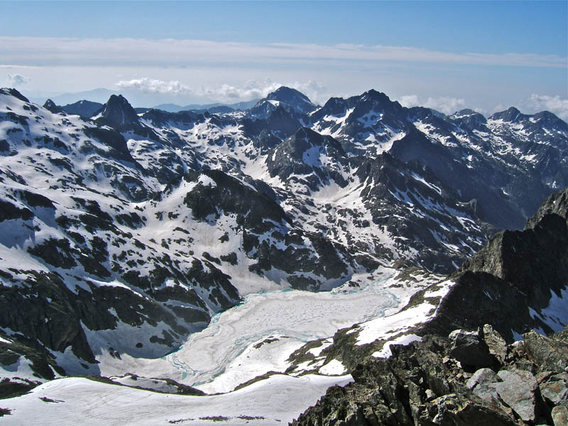 GELAS : Dommage que la neige n'est pas très skiable, si non je pense que je battrai le score, 28 juin 2008, de ski en Italie.